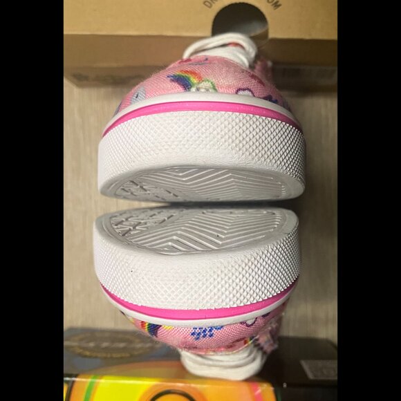 Heelys Pro 20 Skate Shoes Pink Rainbow Unicorn & Emoji in box US Child Sz 13 EUC - Picture 7 of 10